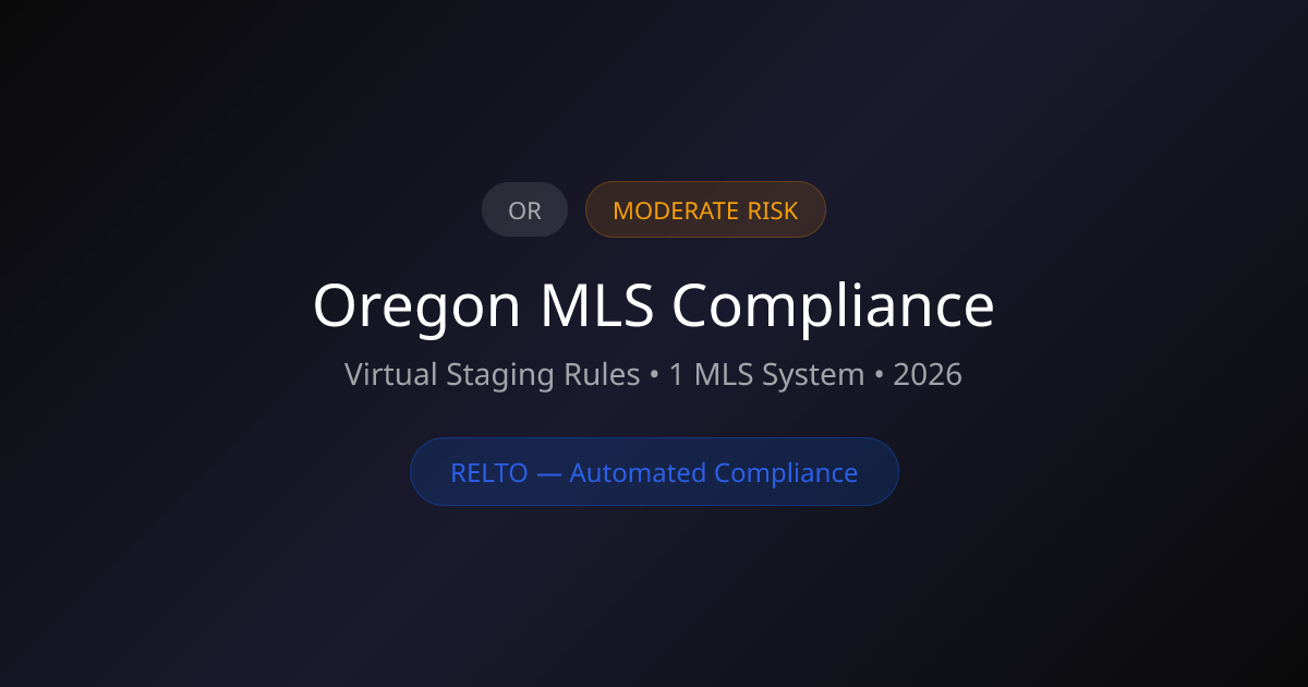 Oregon MLS Virtual Staging Compliance | RMLS Rules | Relto
